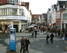 Die Kreuzung Lange Straße/Steege. 111 Jahre später.