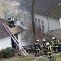 Garagenbrand an Ostermontag 2013 in Schötmar