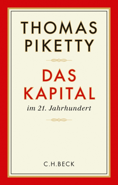 Buchcover Das Kapital im 21. Jahrhundert von Thomas Piketty