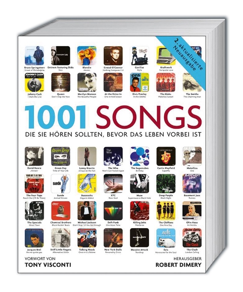 Abbildung Buch: 1001 Songs