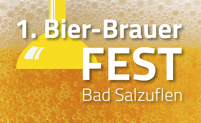 1. Bierbrauerfest Bad Salzuflen - Backdrop