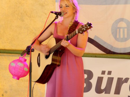 Miss Allie aus Lüneburg beim Picknick im Park 2016