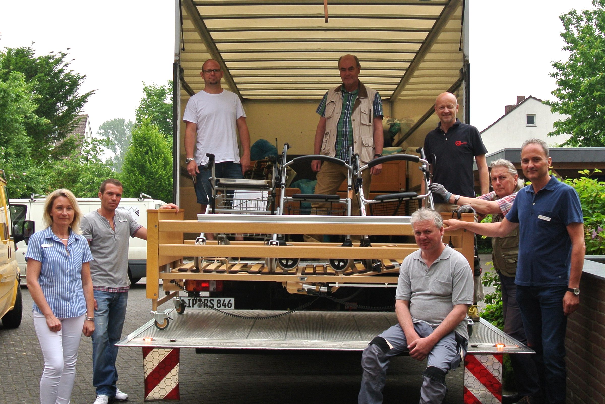 Hilfstransport nach Rumänien