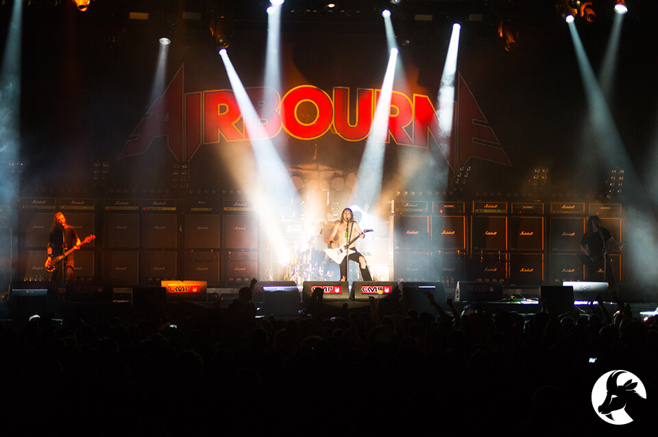 Airbourne überzeugten auf dem Reload Festival 2016 mit einer großartigen Show (Foto: pk)