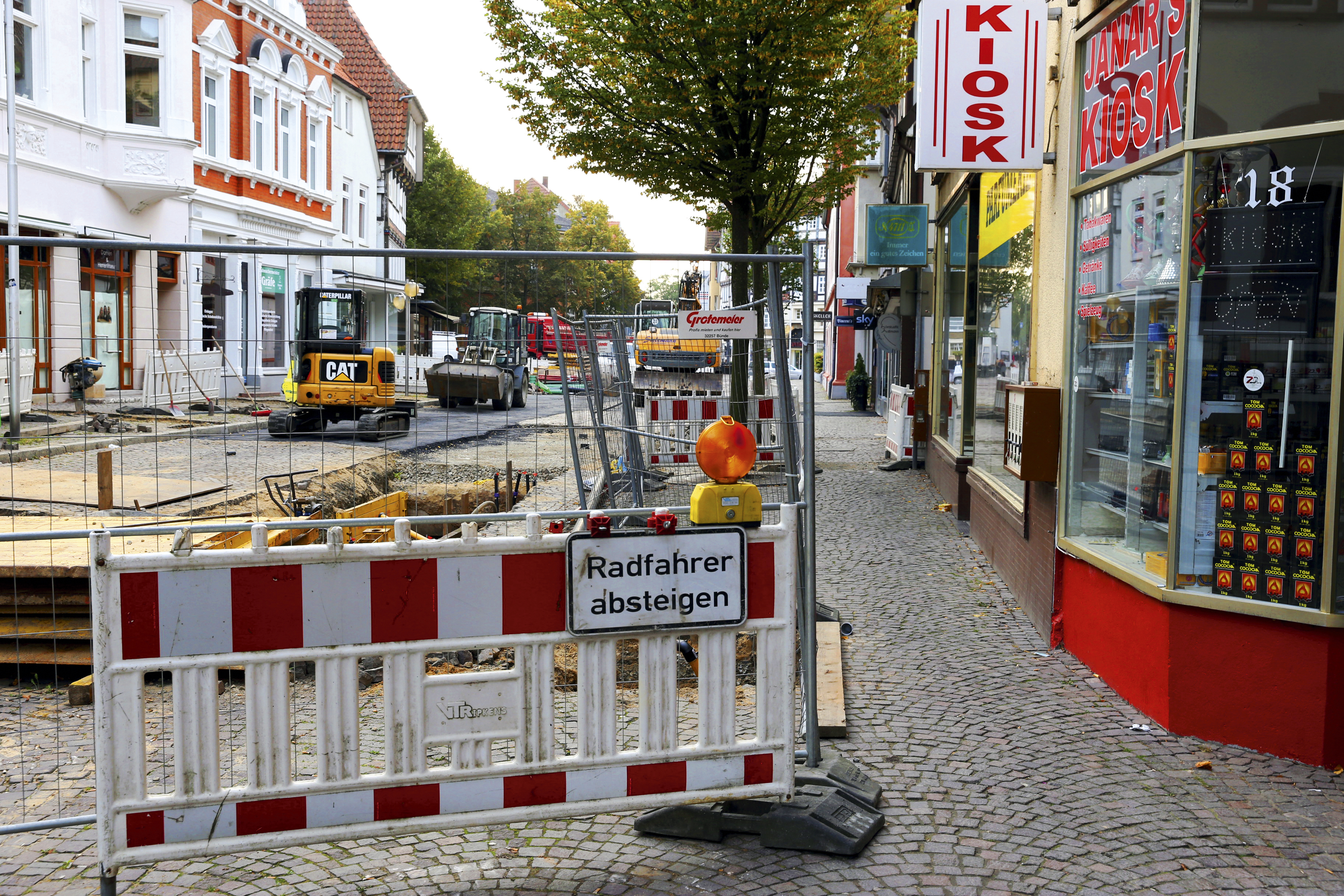 Baustelle "Am Markt" 2016