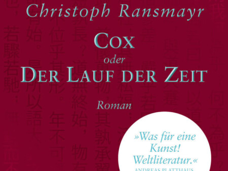 Roman-Cover: Cox oder Der Lauf der Zeit