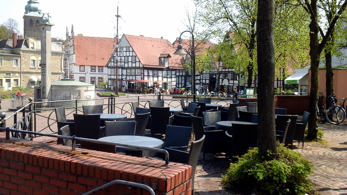 Kleine Kneipe, größerer Biergarten