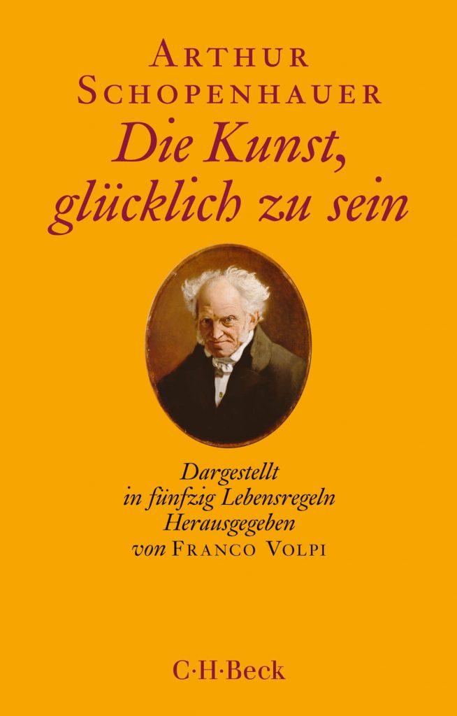 Buchtitel Die Kunst, glücklich zu sein von Arthur Schopenhauer