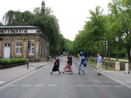 Foto Jungstudenten aus Detmold