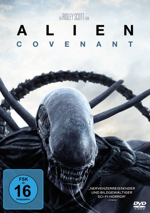 Packshot, DVD Alien: Covenant