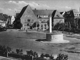 Foto vom Postamt am Salzhof 1936