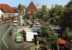 Postgebäude in den 70ern