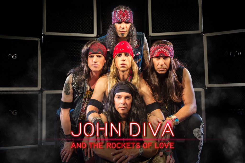 John Diva & The Rockets Of Love, 16.03.2018, 20 Uhr im Bahnhof Bad Salzuflen