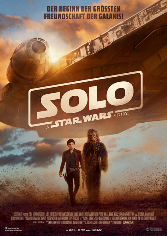 Filmplakat Solo – A Star Wars Story