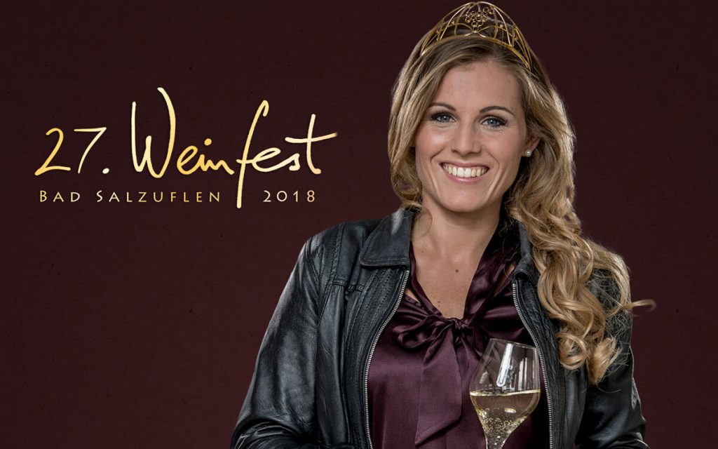 Weinprinzessin Laura Lahm, Weinfest Bad Salzuflen