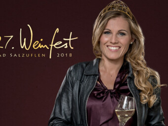 Weinprinzessin Laura Lahm, Weinfest Bad Salzuflen