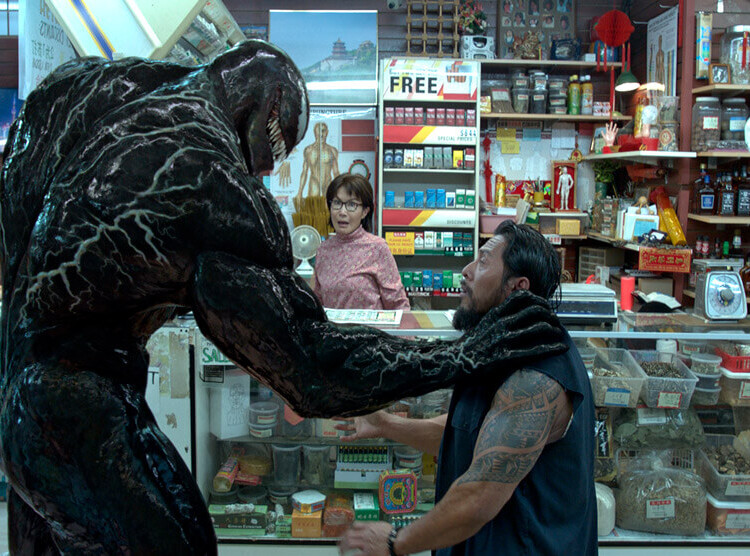 Szenenbild aus dem Marvel-Kinofilm Venom