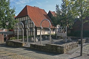 Das heutige Mahnmal in der Mauerstraße, Bad Salzuflen
