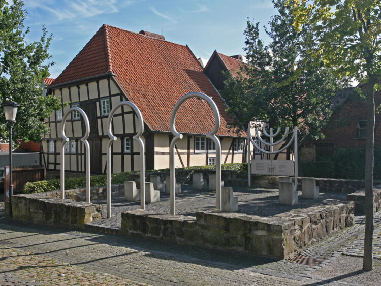 Das heutige Mahnmal in der Mauerstraße, Bad Salzuflen