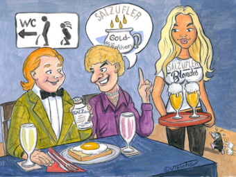 Helds Welt #28: Salzufler Blondes / Von Uwe Voehl. Illustriert von Ulrich Tasche.