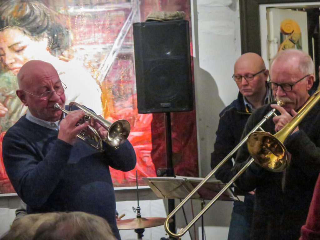 Band Dr. Lippenkraft beim Jazz-Silvester 2018 in Schötmar