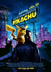 Filmplakat Pokémon: Meisterdetektiv Pikachu