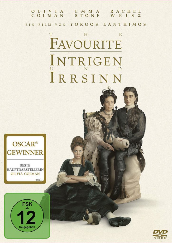 DVD-Cover: The Favourite Intrigen und Irrsinn