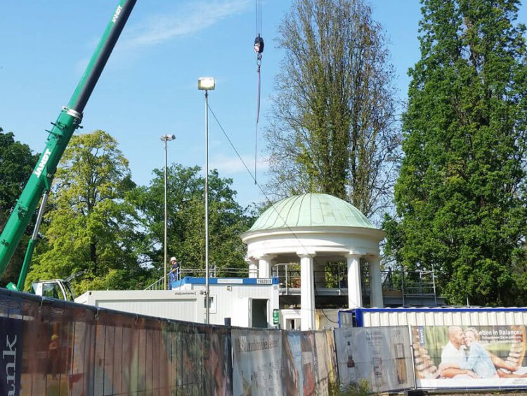 Sanierung des Leopoldsprudels 2019