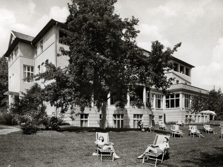 Sophienhaus Ansicht aus den 1960er Jahren, Bad Salzuflen