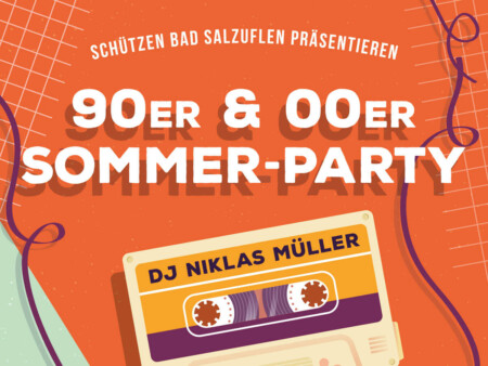90er & 00er Sommer-Party