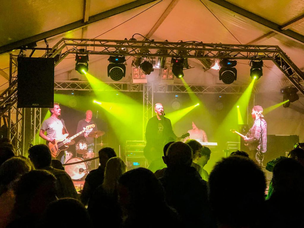 Liveband beim Vereinsfest 100 Jahre SV Werl-Aspe