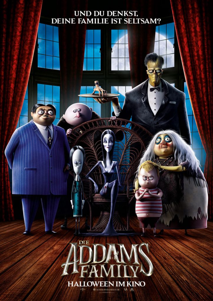 Filmplakat The Addams Family (2019)