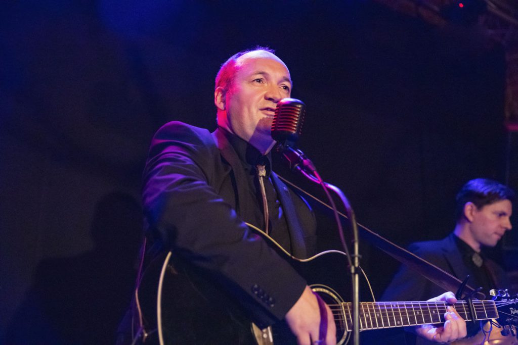 The LineWalkers Trio Auftrit im Bahnhof Bad Salzuflen 2019