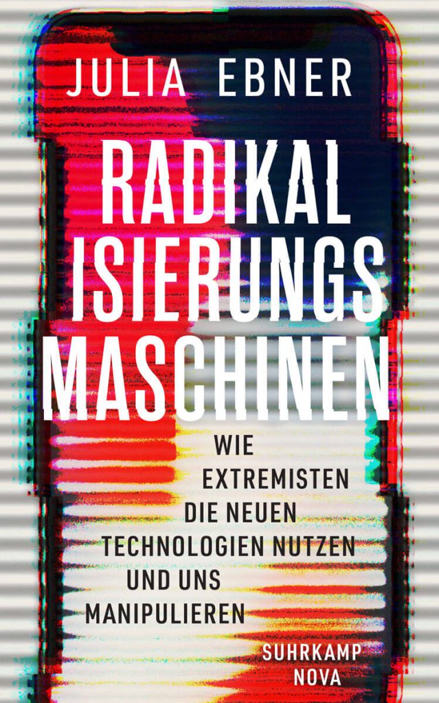 Buchcover Radikalisierungsmaschinen von Julia Ebner