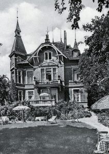Gartenansicht der Villa Johanna in den 1930er Jahren
