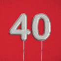 Luftballon Zahlen 40