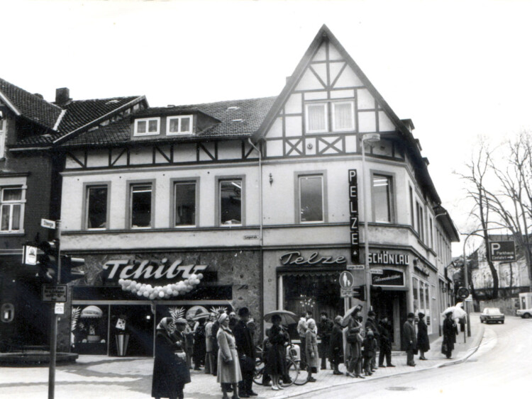 Lange Straße in Bad Salzuflen Anfang der 1980er Jahre