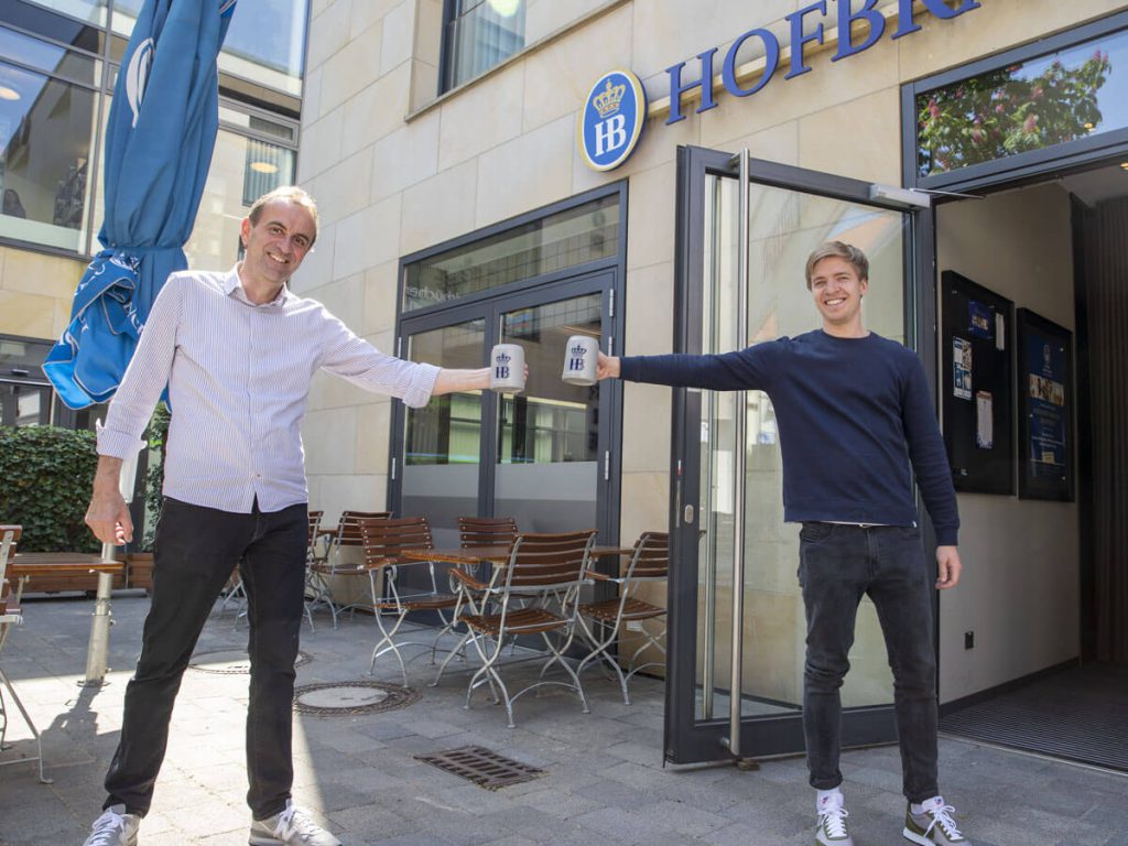 Foto Frank Baus und Jan Heidemann, Hofbräu Bad Salzuflen