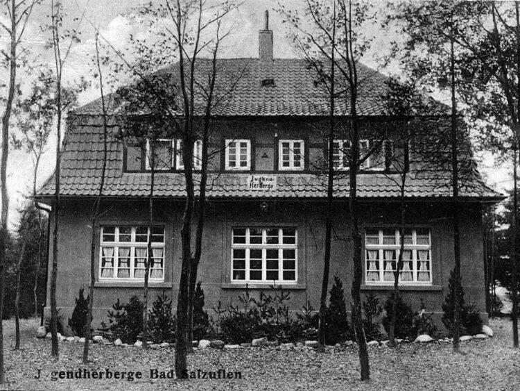 Foto Jugendherberge Bad Salzuflen aus 1924