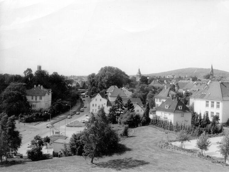 Rudolph-Brandes-Allee in den 70ern