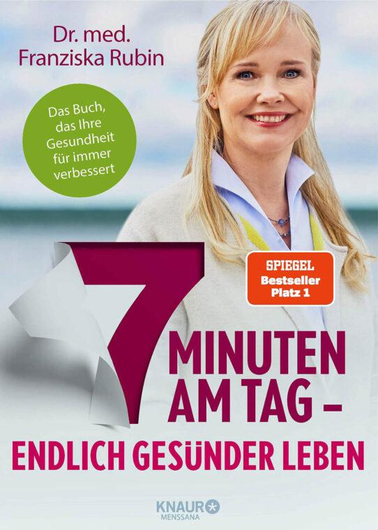 Buchcover 7 Minuten am Tag von Dr. med. Franziska Rubin