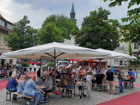 Marktbiergarten in Schötmar