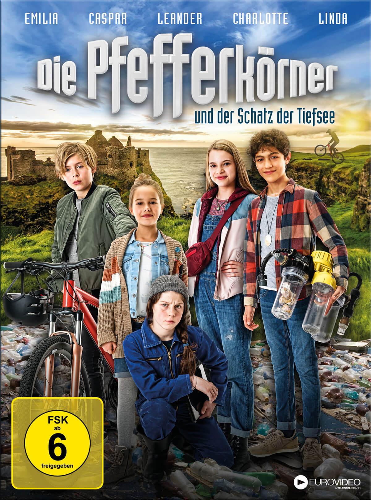 Die Pfefferkörner und der Schatz der Tiefsee DVD Cover