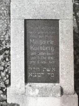 Gedenkstein Margarete Kornberg