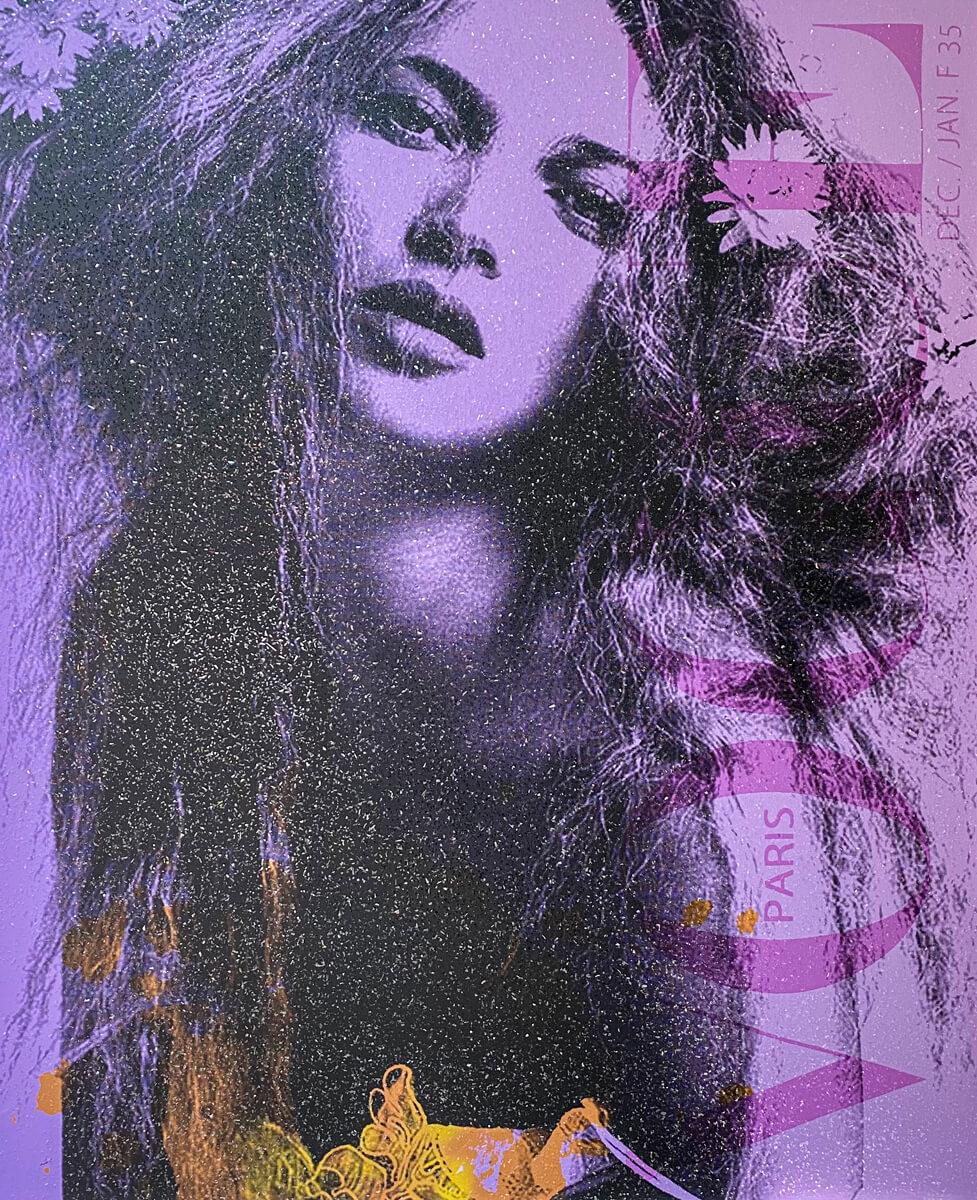 Kunstwerk des Monats "Kate Moss"