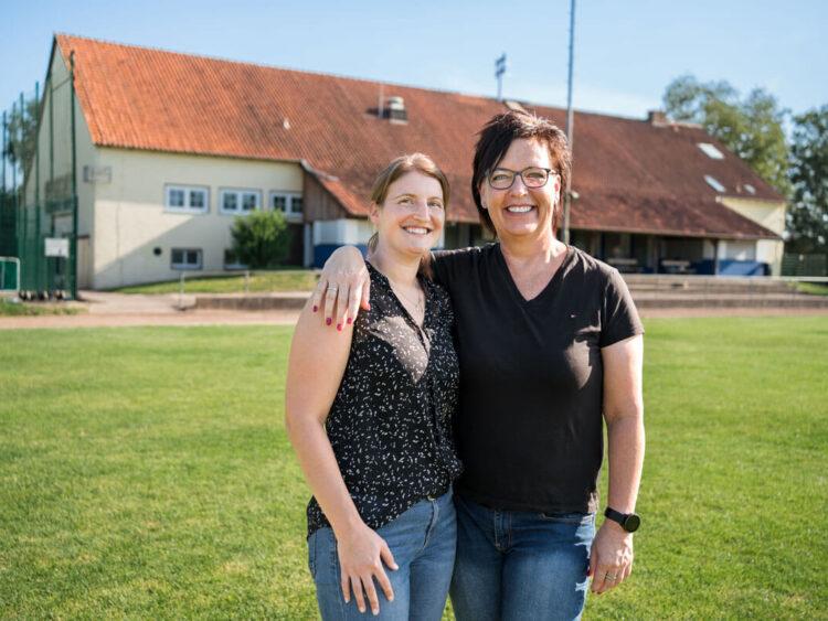 Aufnahme von Gill Chiaradonna und Silke Kroos