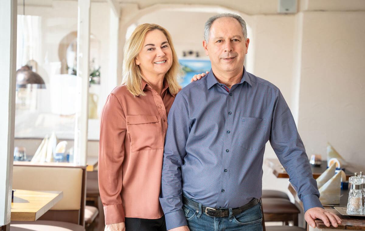 Foto von Olga und Odysseas Kolokas
