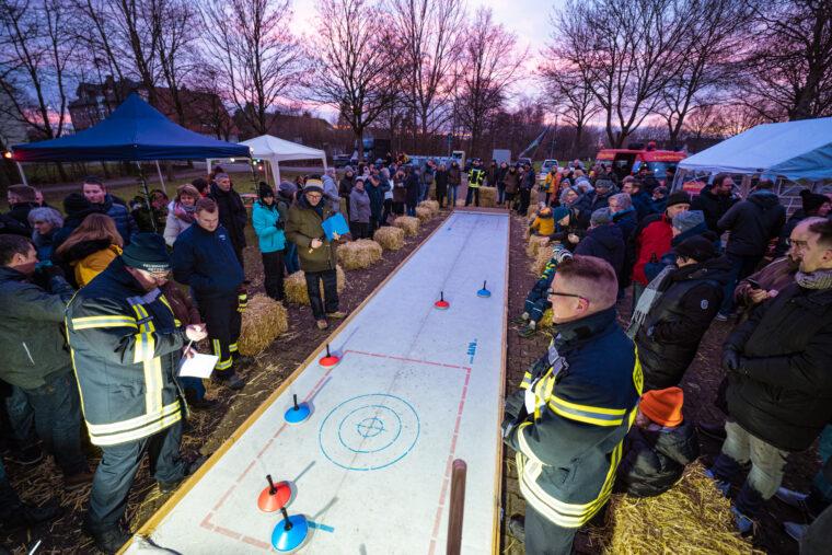 Eisstockschießen in Retzen