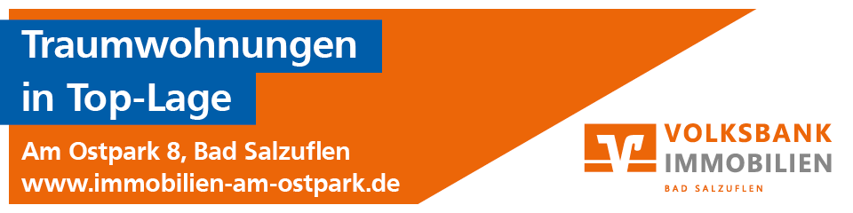 Volksbank Immobilien – Ostpark Banner
