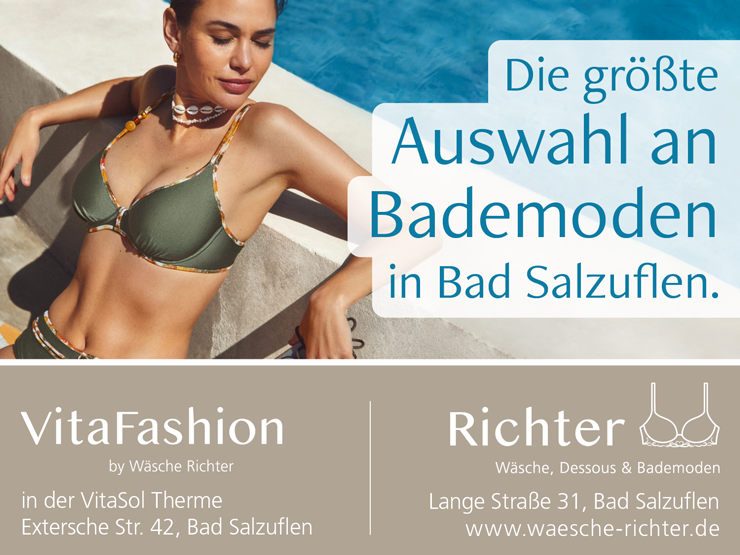 Wäsche Richter - Imageanzeige